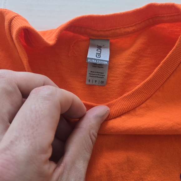 Hawkins Cheezies Orange T-Shirt 75th Anniversay - Picture 3 of 9